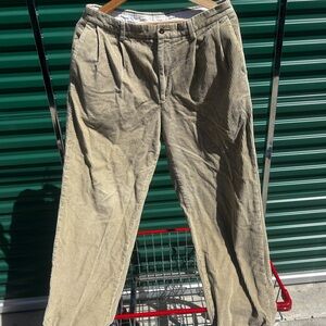 Men's Tan Corduroy Pants